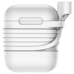 Чехол для Apple AirPods Baseus (TZARGS-G2) серый - фото 12261