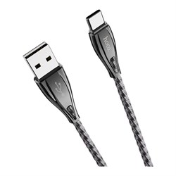Кабель Hoco U56 USB - Type-C 2,4A черный - фото 13602