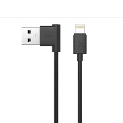 Кабель Hoco UPL11 L USB - Lightning 1.2м черный - фото 13609