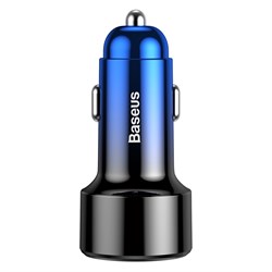 Автомобильное зарядное устройство Baseus Magic Series (CCMLC20C-03) синий - фото 14542