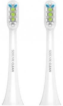 Сменные насадки для зубных щеток Xiaomi Soocas V1 / X1 / X3 / X3U / X5 2шт. - фото 16383