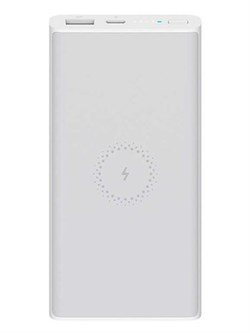 Внешний аккумулятор Xiaomi Mi Wireless Power Bank Youth Edition 10000 mAh (WPB15ZM) белый - фото 17824