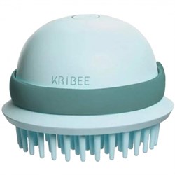 Антистатическая массажная расчёска для волос Xiaomi KRiBEE Electric Massage Comb мятный - фото 21616