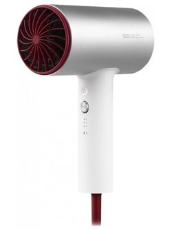 Фен для волос с ионизацией Xiaomi Soocas Anions Hair Dryer H5 RU, GLOBAL, евровилка, серебристый - фото 22568