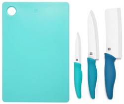 Набор керамических ножей с разделочной доской Xiaomi Huohou Ceramic Knife Chopping Block Kit HU0020 - фото 22755