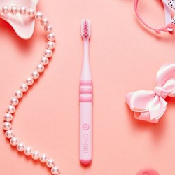 Зубная щетка детская Xiaomi Dr. Bei Toothbrush розовый - фото 22824