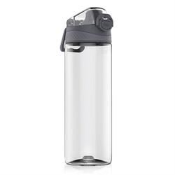 Бутылка для воды Quange Tritan Bottle 620ml, цвет серый - фото 23734