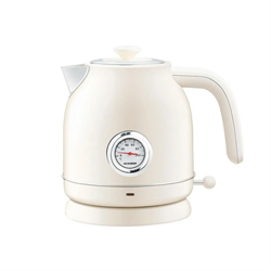 Чайник с термометром Qcooker Retro Electric Kettle 1,7 L (QS-1701), белый Global - фото 23925