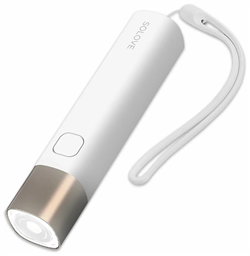 Портативный фонарик Solove X3S Portable Flashlight Power Bank White - фото 24956