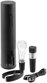 Штопор электрический HUOHOU Electric Wine Bottle Opener Basic HU0047, 4 в 1, черный - фото 25026