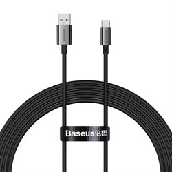 Кабель Baseus Superior Series Fast Charging Data Cable USB - Type-C 100W 2m (P10320102114-02) черный - фото 27779
