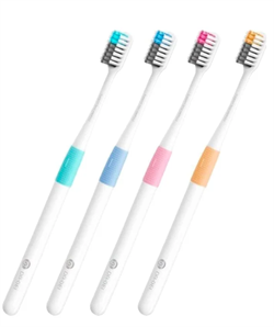 Набор зубных щеток средней жесткости DR.Bei Bass Method Toothbrush, 4 шт. 6973925923096 - фото 29837