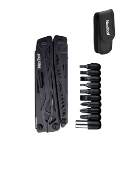 Мультитул NexTool Multifunctional Knife NE20044 черный 6973907630004 - фото 32124