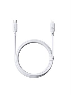 Кабель Baseus Silky Type-C - Type-C 100W 1м P10377704213 CB000114 Белый 6932172668860 - фото 33714