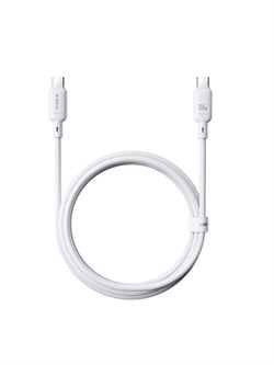 Кабель Baseus Silky Type-C - Type-C 100W 2м P10377704213-01 CB000114 Белый 6932172668853 - фото 33719