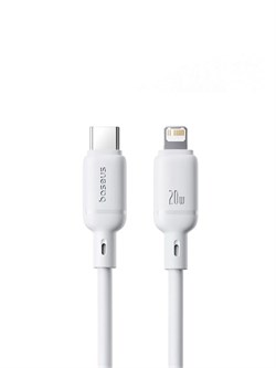 Кабель Baseus Silky Type-C - Lightning 20W 2м P10377700213-01 CB000116 Белый 6932172668921 - фото 33855