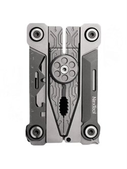 Мультитул NexTool Mini 14 в 1 Multifunction Tool NE20182 серый 6973907631100 - фото 34235