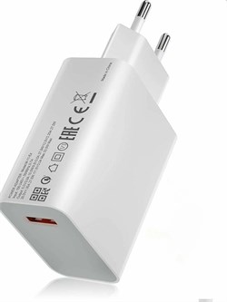 Сетевое зарядное устройство Xiaomi Charger 33W MDY-11-EZ Global белый, техническая упаковка 6002000180670 - фото 34621
