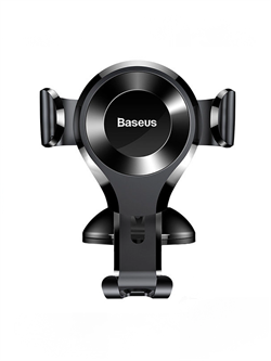 Держатель для телефона в машину на присоске Baseus Osculum Type Gravity Car Mount черный (SUYL-XP01) 6953156268760 - фото 34639