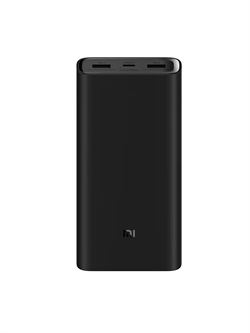 Внешний аккумулятор Xiaomi Mi Power Bank 20000mAh Fast Charge 50W (PB200SZM) sku: BHR5080CN черный 6934177744235 - фото 35028