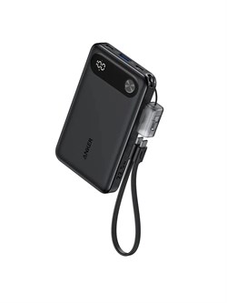 Внешний аккумулятор Anker Powerful and Travel-Friendly A1257 10000mAh 22.5W черный 6940268897087 - фото 35210
