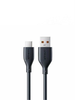 Кабель Anker A8001 USB - Type-C 0.9м 6A черный 6940268895809 - фото 35259