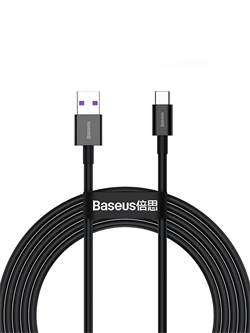 Кабель Baseus Superior Series Fast Charging Data Cable USB to Type-C 66W 1м CATYS-01 6953156205499 - фото 35403