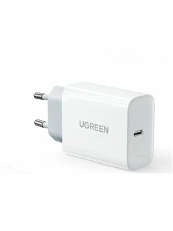 Сетевое зарядное устройство Ugreen PD Fast Charger Usb-C 30W CD127 PN70161 Белый 6957303871612 - фото 35890