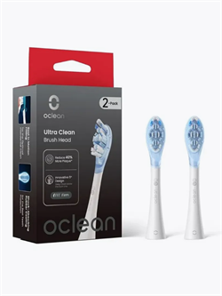 Комплект сменных насадок «Стандартная чистка» для Oclean X Ultra UС03 2шт., белый 6970810556988 - фото 36006