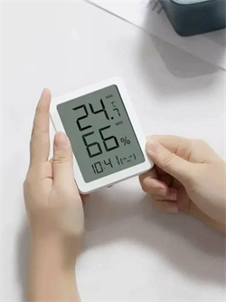 Метеостанция часы с датчиком температуры и влажности Xiaomi Miaomiaoce LCD MHO-C601 CN 6971445460763 - фото 36213