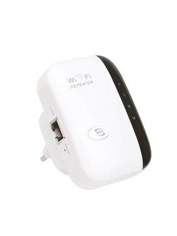 Усилитель беспроводного сигнала Anni Wireless-N Wi-Fi Repeater белый/черный 6954178810975 - фото 36240
