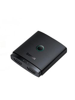 HDMI-переключатель Baseus AirJoy Series 2 в 1 Bidirectional HDMI Switch + кабель 1м Cluster B01331105111-01 BS-OH114 Черный 6932172631789 - фото 36823
