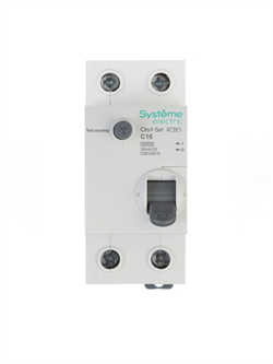 Автомат дифференциальный Systeme Electric City9 Set АВДТ 16А 1P+N тип AC 30 мА 4,5 кА (C9D34616) 1701542 - фото 37368