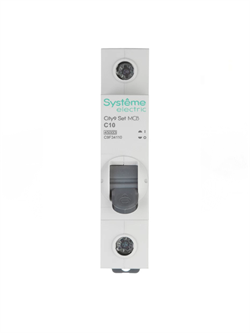 Автоматический выключатель модульный Systeme Electric City9 Set 1P 10А тип C 4,5 кА 230 В (C9F34110) 1701558 - фото 37375