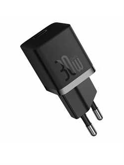 Сетевое зарядное устройство Baseus GaN5 Fast Charger mini 1C 30W CCGAN30E5-M CCGN070401 Черный 6932172624439 - фото 37479