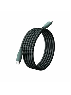 Кабель для быстрой зарядки Xiaomi Magnetic Fast Charging Data Cable USB-C - USB-C 6A 1метр BHR9835CN зеленый 6932554412159 - фото 37699
