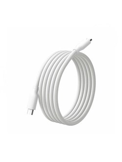Кабель для быстрой зарядки Xiaomi Magnetic Fast Charging Data Cable USB-C - USB-C 6A 1метр BHR9837CN белый 6932554412173 - фото 37799
