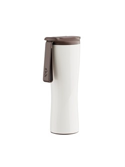 Термокружка с ситечком Kiss Kiss Fish MOKA Smart 430мл SP-U45CW Белый 6939427201971 - фото 37905