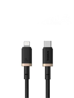 Кабель Baseus Dura Charging Cable Type-C - Lightning 20W 1m P10377800U01-02 CB000123 черный 6932172669942 - фото 38083
