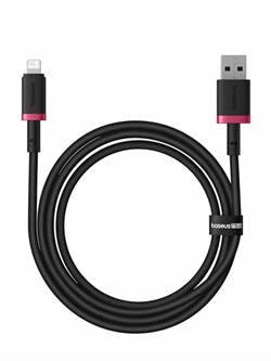 Кабель Baseus Dura Charging Cable Type-C - Lightning 2.4A 2m P10377801U01-03 CB000122 черный 6932172669881 - фото 38125