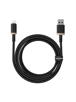 Кабель Baseus Dura Charging Cable Type-C - Lightning 2.4A 2m P10377801U01-02 CB000122 черный 6932172669867 - фото 38139