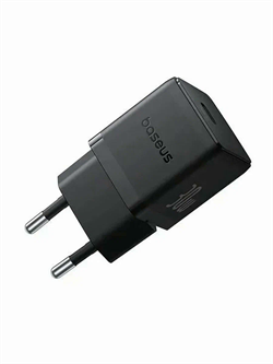 Сетевое зарядное устройство Baseus Palm Fast Charger 30W 1xUSB-C PD QC 3.0 (CCZC30CE) P10111605113-00 черный 6932172672775 - фото 38283