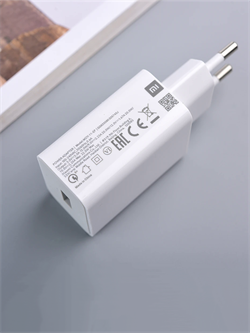 Сетевое зарядное устройство Xiaomi Charger 22.5W MDY-11-EP Global белый, техническая упаковка 6002000180687 - фото 38485
