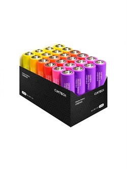Батарейки Cuktech Rainbow Alkaline Battery 5 24шт LR6 1.5v АА 6973886190155 - фото 38646