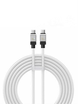 Кабель Baseus Coolplay Series Type-C - Type-C 100w 2м CAKW000302 CB000047 Белый 6932172626693