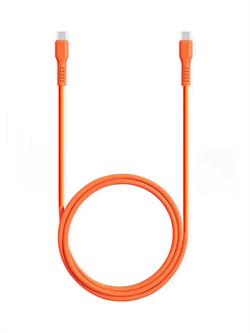 Кабель для зарядки и передачи данных TTEC USB-C - USB-C 60W PD / QC 1.2 м 2DK59NT оранжевый 8694470828039