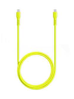 Кабель для зарядки и передачи данных TTEC USB-C - USB-C 60W PD / QC 1.2 м 2DK59NS жёлтый 8694470827988