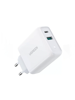 Сетевое зарядное устройство UGREEN CD170 (60468) 38W USB-C Wall Charger EU белый 6957303864683