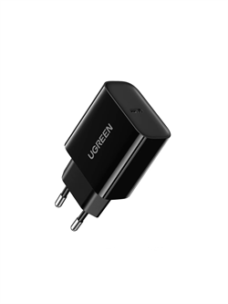 Сетевое зарядное устройство UGREEN CD137 (10191) 20W USB-C PD Fast Charger EU черный 6957303811915