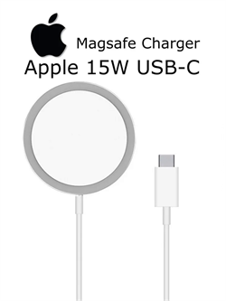 Беспроводное зарядное устройство Apple MagSafe Charger MHXH3ZM/A A2140 для iPhone 12 / 13 / 14 / 15 / 16 / 17 194252192467